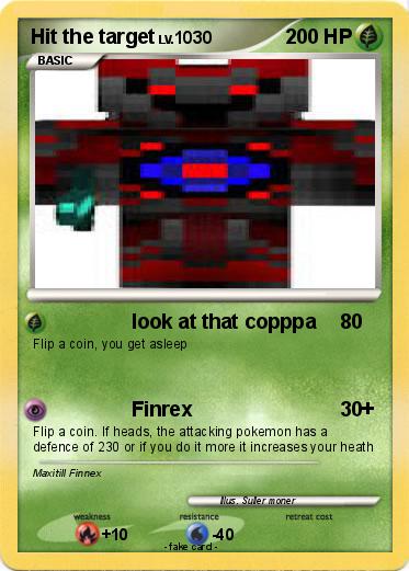 Pokemon Hit the target