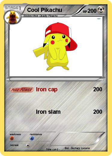 Pokemon Cool Pikachu