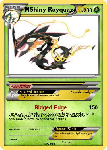 Pokemon Shiny Rayquaza