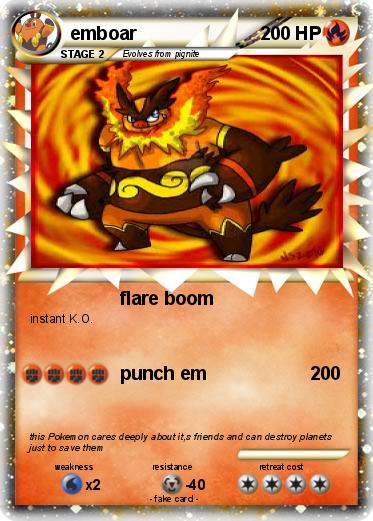 Pokemon emboar