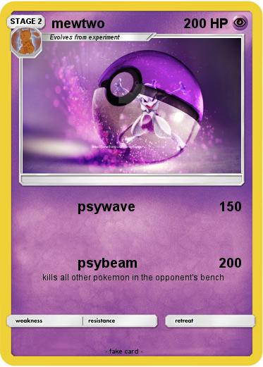 Pokemon mewtwo
