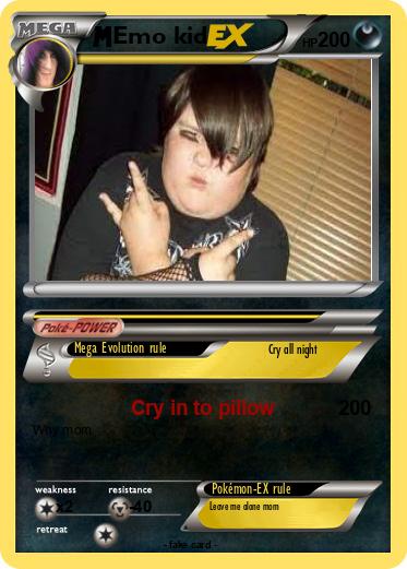 Pokemon Emo kid