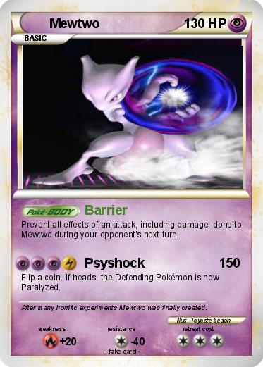 Pokemon Mewtwo