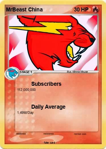 Pokemon MrBeast China
