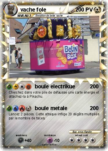 Pokemon vache fole