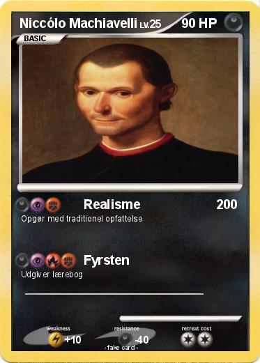 Pokemon Niccólo Machiavelli