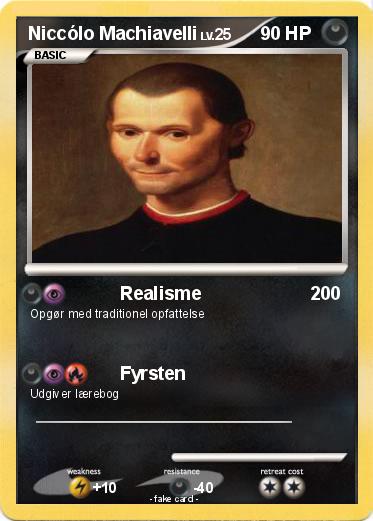 Pokemon Niccólo Machiavelli