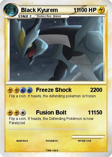 Pokemon Black Kyurem          11