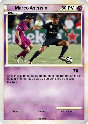 Pokemon Marco Asensio