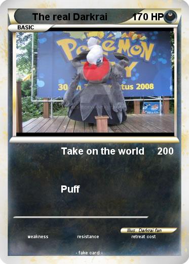 Pokemon The real Darkrai