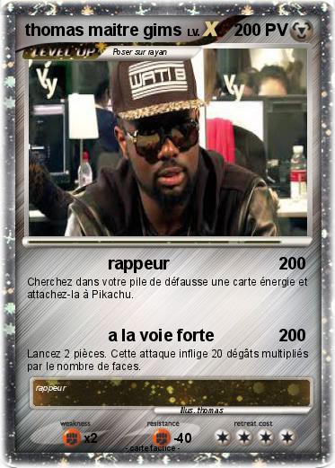 Pokemon thomas maitre gims