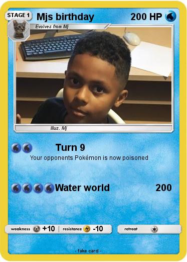 Pokemon Mjs birthday