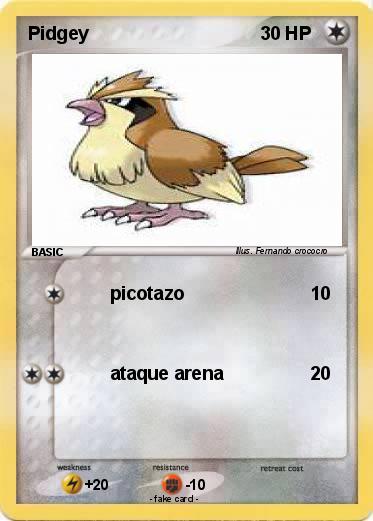 Pokemon Pidgey