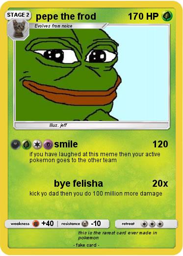 Pokemon pepe the frod