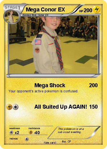 Pokemon Mega Conor EX