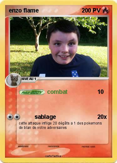 Pokemon enzo flame