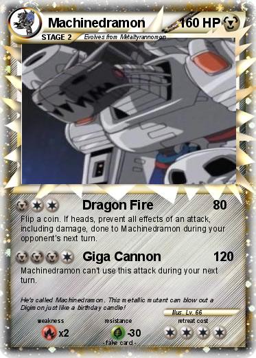 Pokemon Machinedramon