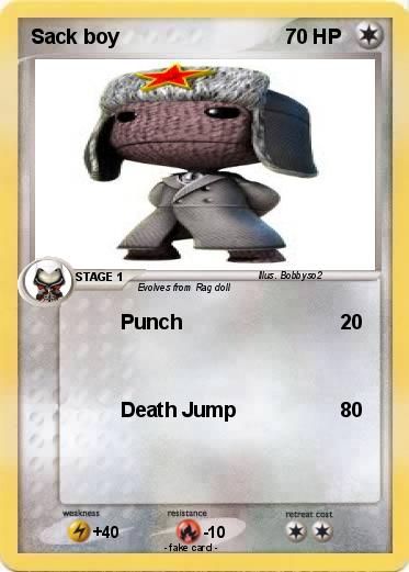 Pokemon Sack boy