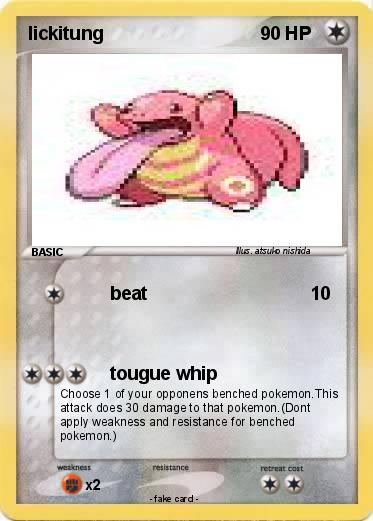 Pokemon lickitung