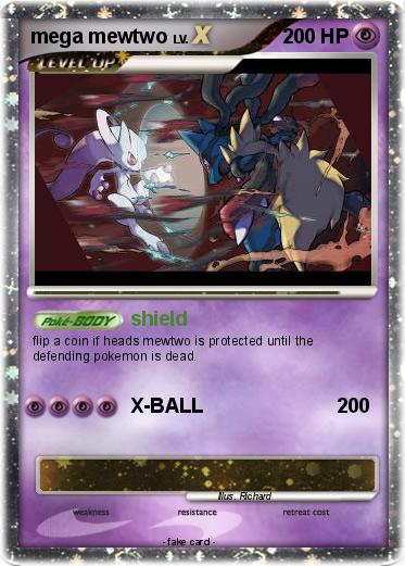 Pokemon mega mewtwo