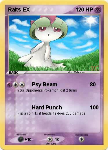 Pokemon Ralts EX