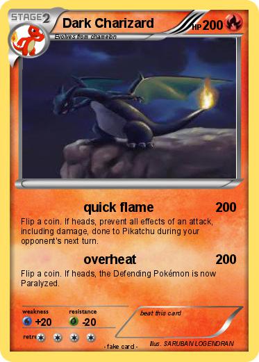 Pokemon Dark Charizard