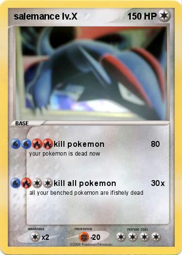 Pokemon salemance lv.X