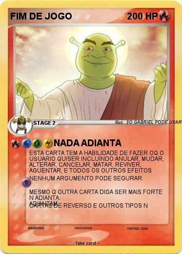 Pokemon FIM DE JOGO