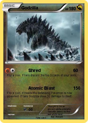 Pokemon Godzilla
