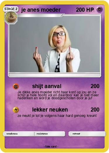 Pokemon je anes moeder