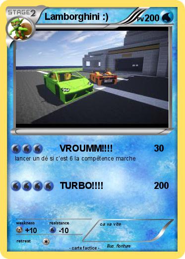 Pokemon Lamborghini :)