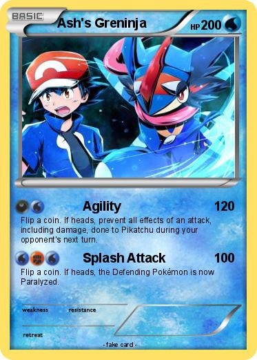 Pokemon Ash's Greninja