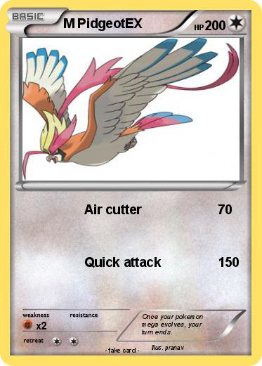 Pokemon M PidgeotEX