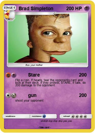 Pokemon Brad Simpleton
