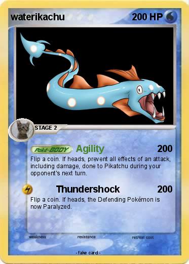 Pokemon waterikachu