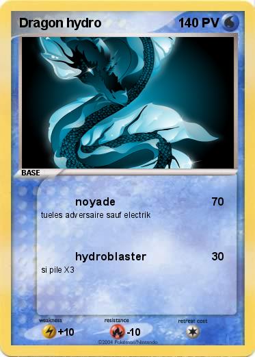 Pokemon Dragon hydro
