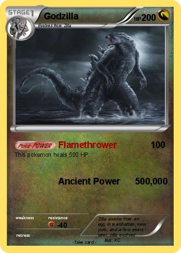 Pokemon Godzilla