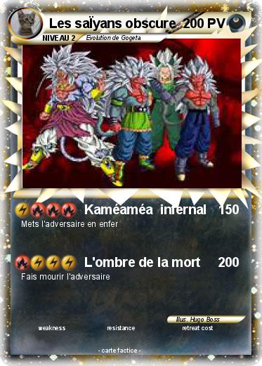Pokemon Les saÏyans obscure
