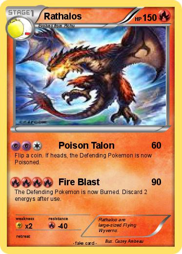 Pokemon Rathalos