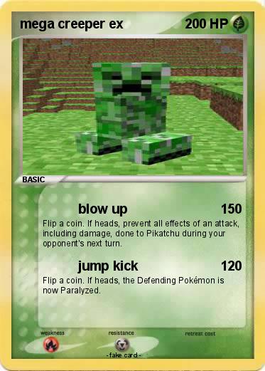 Pokemon mega creeper ex