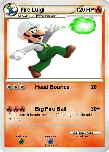 Pokemon Fire Luigi