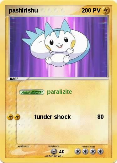 Pokemon pashirishu