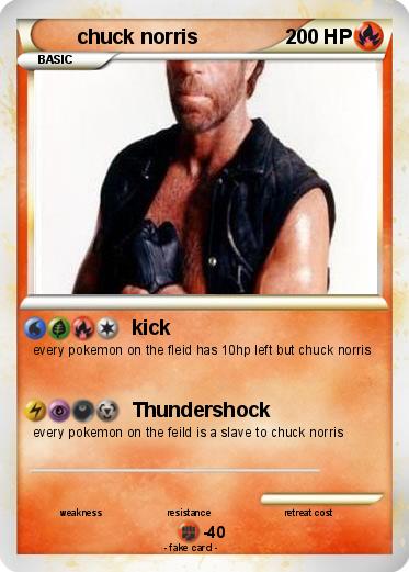 Pokemon chuck norris