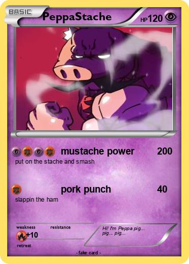 Pokemon PeppaStache