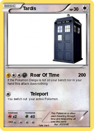 Pokemon Tardis