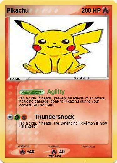Pokemon Pikachu