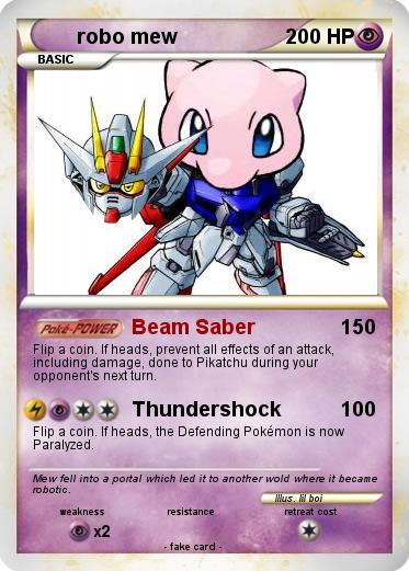 Pokemon robo mew