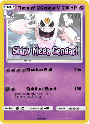 Pokemon Thomas’ MGengar V