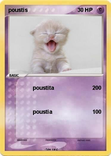 Pokemon poustis