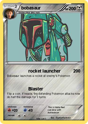 Pokemon bobasaur